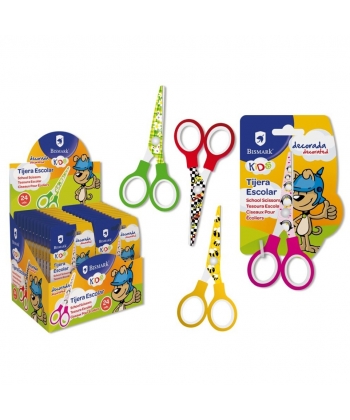 Scissor Bismark 13 Cm Assorted School