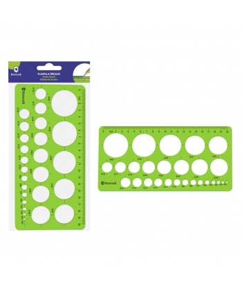 Ruler Template Bismark Circle Stencil Template 333090