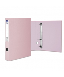 Ring Binder Bismark A4 4 Rings 25Mm Pastel Pink 332774