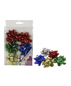 Ribbon Bismark Plastic Bow 6 Cm 6/Pack 332817