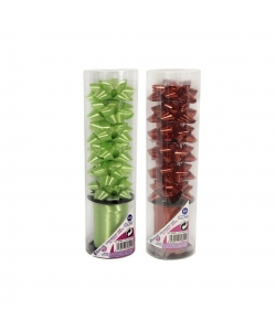 Ribbon Bismark Plastic Bows 5 Cm + Ribbon 6/Pack 332809