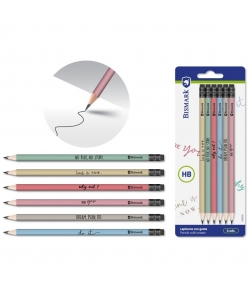 Pencil Bismark Hb Be You 6/Pack Blister 333278