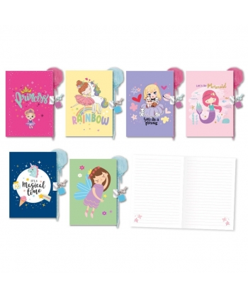 Notebook Bismark W/Lock + Pompom Pen 332826