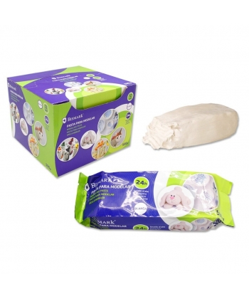 Modelling Clay Bismark Air Hardening Clay 500Gr White 326820
