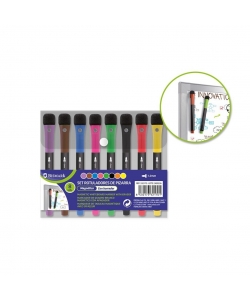 Marker Dry-Erase Bismark Magnetic 8/Pack W/Eraser