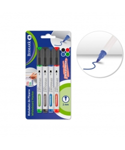 Marker Dry-Erase Bismark 2Mm 4/Pack 332635
