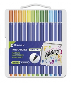 Marker Bismark Fine 0.4Mm 24/Pack 328345