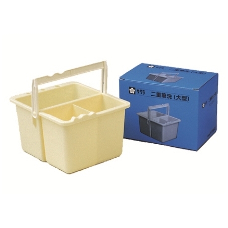 Brush Washer Sakura 2 Containers Hissen-C