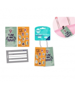 Luggage Tag Bismark 2/Pack Fashion 332527