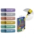 Highlighter Bismark 6/Pack Glitter Metallic Blister 333334