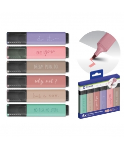 Highlighter Bismark 6/Pack Be You Markers 333276