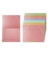 Folder W/3 Flaps And Elastic Bismark Pp A4 Pastel Color 326623