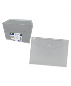 File Envelope Bismark Pp A4 W/Bottom Transparent 510237