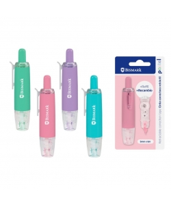 Correction Tape Bismark 5Mmx6M +Refill Pastel Color
