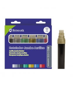 Acrylic Paint Bismark Jumbo 15Mm 6/Pack 331899