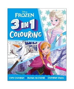 3 In 1 Colouring Disney Frozen