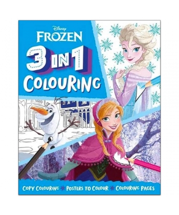 3 In 1 Colouring Disney Frozen