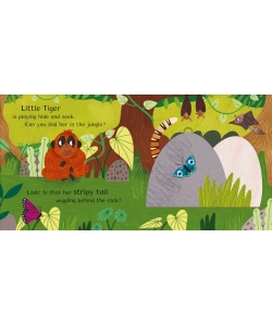 A Lift The Flap Book With A Pop-Up Where Is Little Tiger