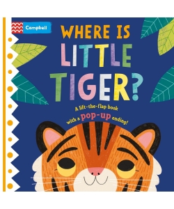A Lift The Flap Book With A Pop-Up Where Is Little Tiger