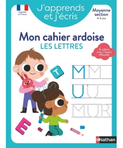 J Apprends Et J Ecris - Mon Cahier Ardoise Les Lettres Ms