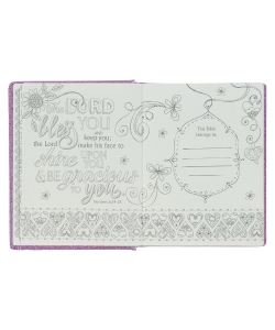 Esv My Creative Bible For Girls Purple Hc Esv002