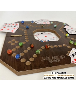 Jackaroo 2&4 Wooden Board Game