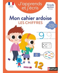 J Apprends Et J Ecris - Mon Cahier Ardoise Les Chiffres Gs