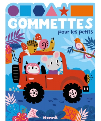 Gommettes Pour Les Petits (Animaux Dans Jeep)
