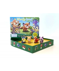My Mini Busy Books Friendly Forest (With 4 Figurines)