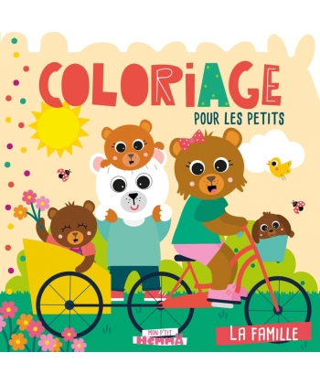 Mon P Tit Hemma - Coloriage Pour Les Petits - La Famille