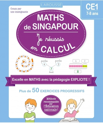 Maths De Singapour - Je Reussis En Calculs - Ce1