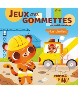 Hemma Et Moi - Jeux Avec Gommettes - Les Chantiers