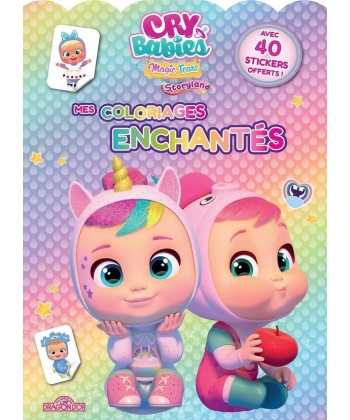 Cry Babies Mes Coloriages Enchantes + Stickers