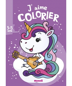 J Aime Colorier (3-5 Ans) (Licorne)