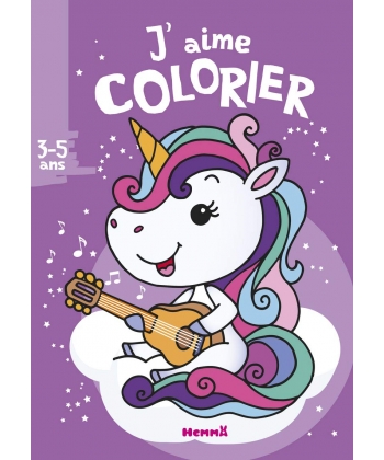 J Aime Colorier (3-5 Ans) (Licorne)