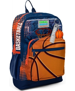 Backpack Coral High Kids Basketball Dark Blue Large 23766