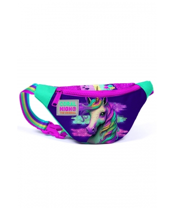 Waist Bag Unicorn Balloons Coral High