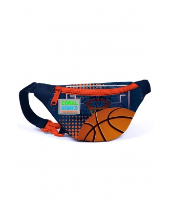 Waist Bag Basketball Dark Blue Coral High