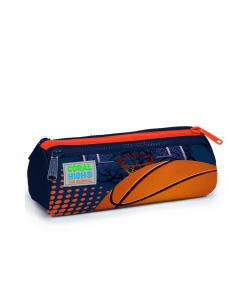 Pencil Case Coral High Kids Basketball Dark Blue Triangular 3 Comp. 22066