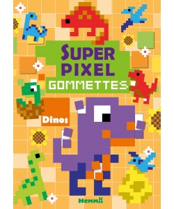 Super Pixel - Gommettes - Dinos