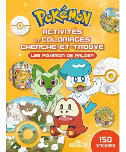 Pokemon Activites Et Coloriages Cherche-Et-Trouve Une Aventure A Paldea