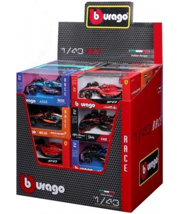 Burago F1 Car 2024 1:43 Assorted B18-60039B