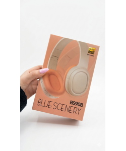 Headset Wireless Blue Scenery
