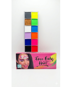Face Paint 12 Colors