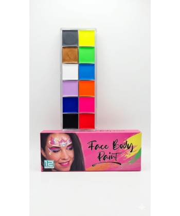 Face Paint 12 Colors