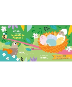 LIVRE SONOR A TOUCHER -AS TU TROUVE UN OEUF DE PAQUES SONORE