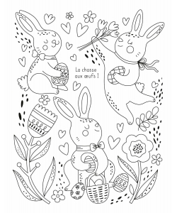 Joyeuses Pâques petits lapins !