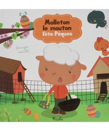 Molleton le mouton fête Pâques
