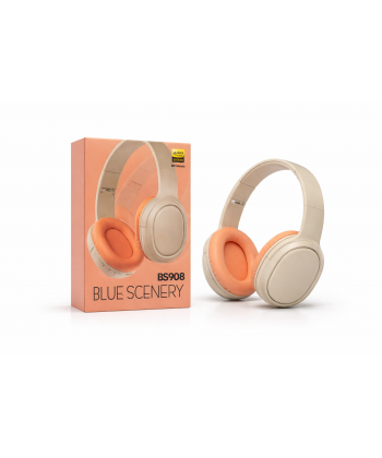 Headset Wireless Blue Scenery