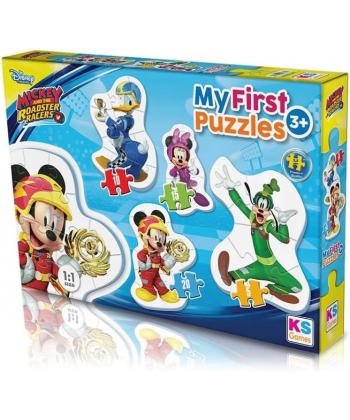 Ks Puzzle Mickey 4 In 1